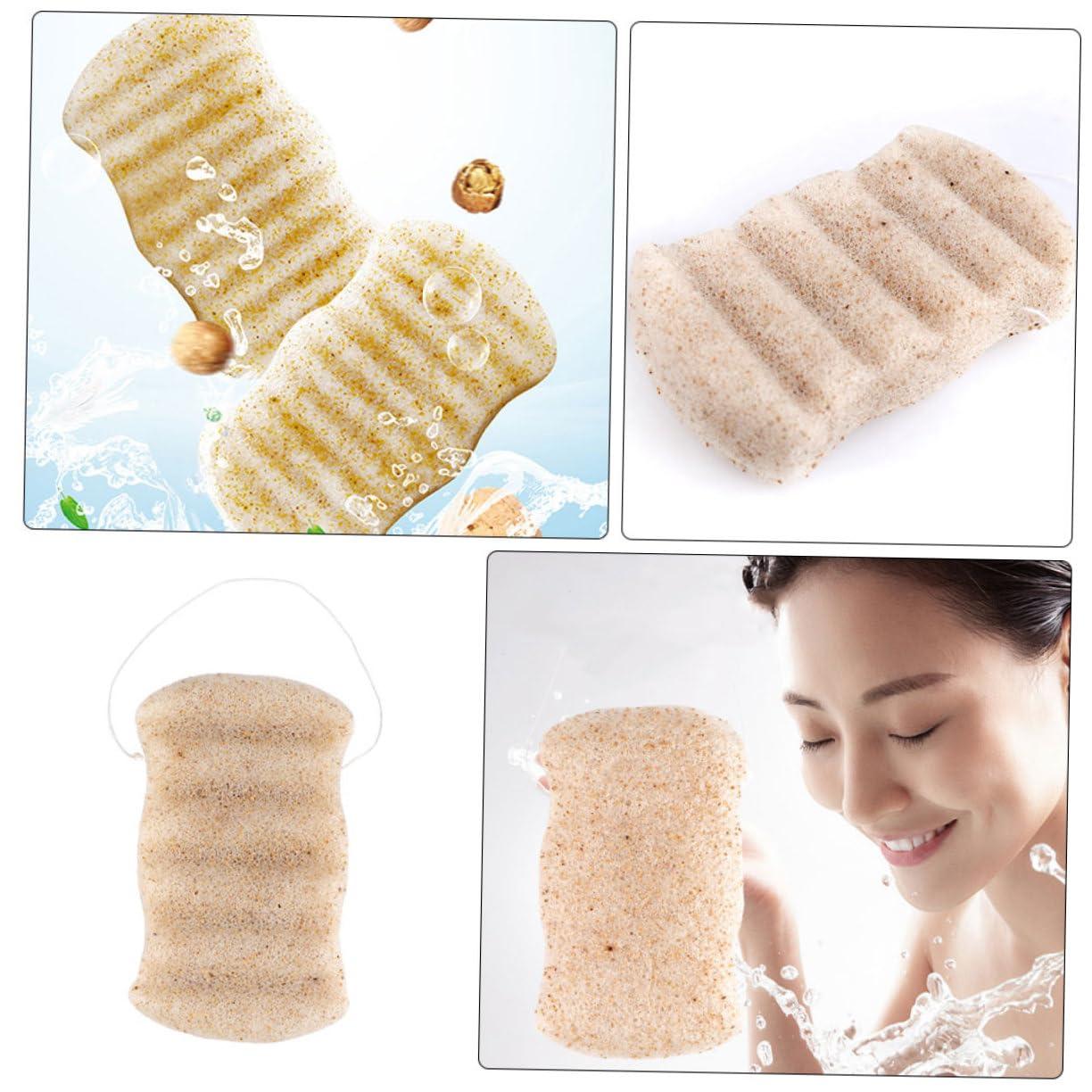 Beavorty Beavorty 1pc Bath Cotton Cleaning Sponges Powder Puffs Facial Sponges Facial Tools Bath Sponge Duster Seep Damp Skin Care Tools Face Wash Cosmetics Pads Facial Cleaning Sponge Gum