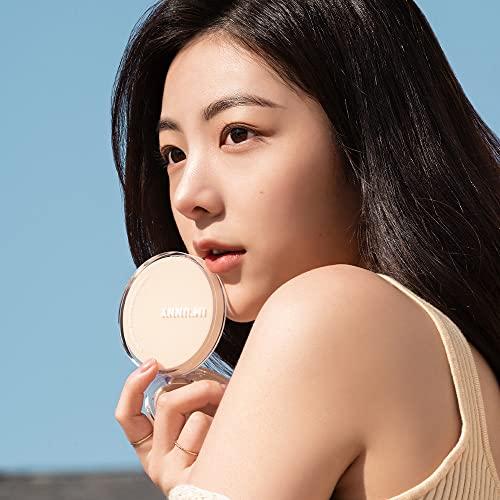 UNNY CLUB IM UNNY Stay Velvet Cushion | Long Lasting Korean Foundation Cushion, Base Makeup with Matte Finish, Full Coverage | K Beauty (21. Ivory)