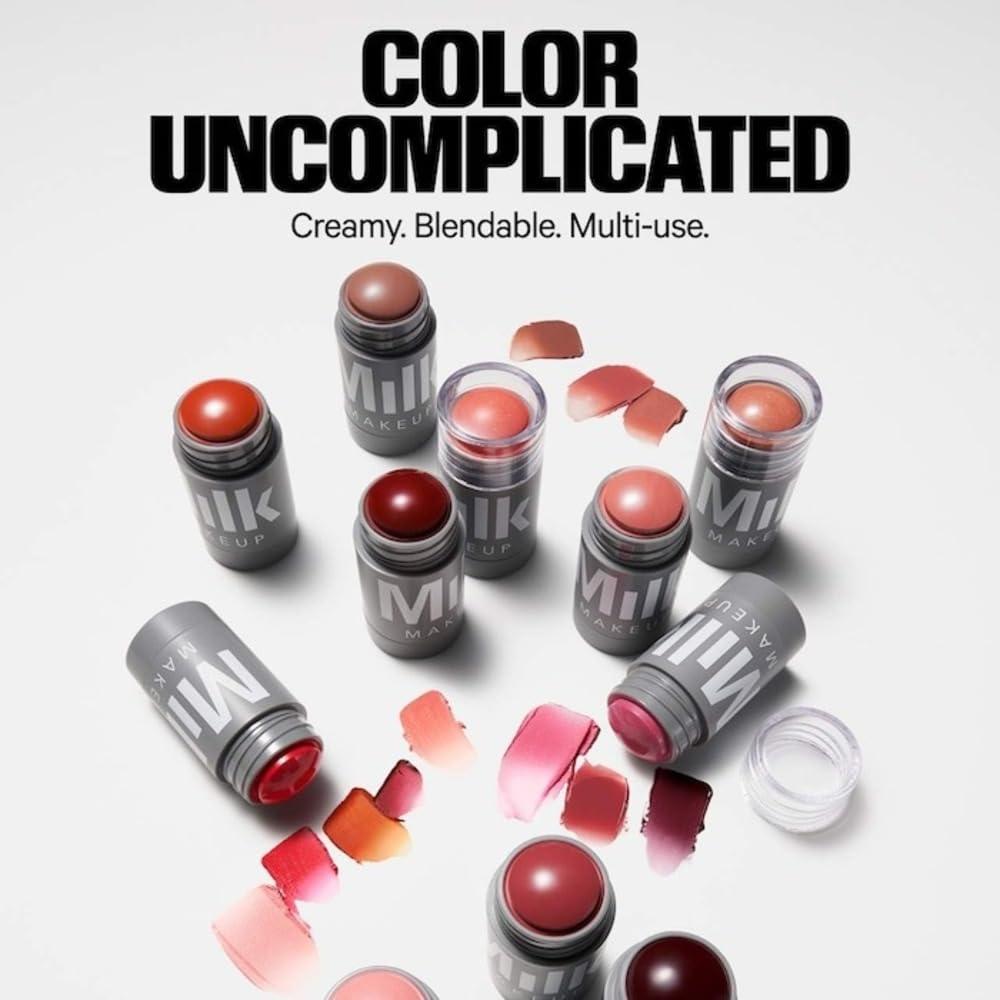 Milk Makeup MILK MAKEUP Lip + Cheek MVPs Cream Blush Stick Set Rally - mauve with shimmer, Quirk - spiced rose