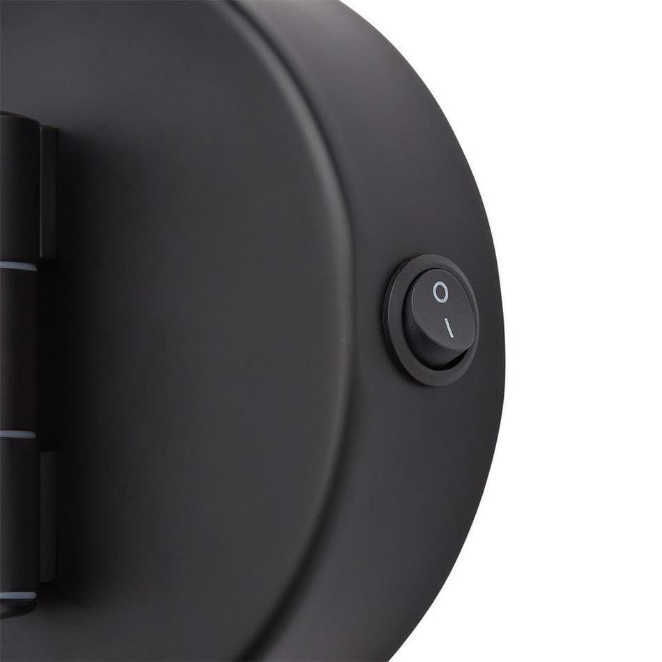 Signature Hardware Signature Hardware 953369 Harbin 9-5/8\" W x 12-5/8\" H Modern Circular Framed Bathroom Wall Mirror with Light - Brushed Gold