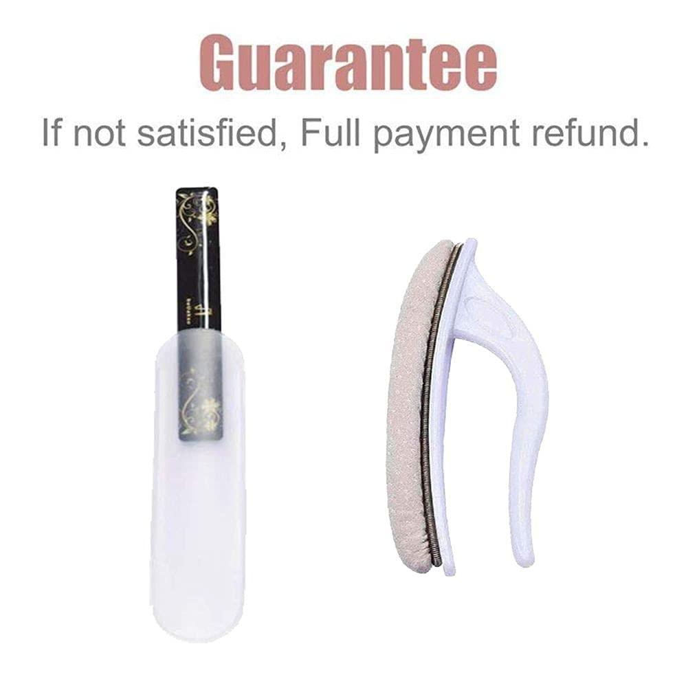 beUakso Premium Upgrade Nano Glass Nail File and Chamois Nail Buffers for Acrylic Nails / All in One Step / beUakso Natural Nail Buffer and Shine Kit