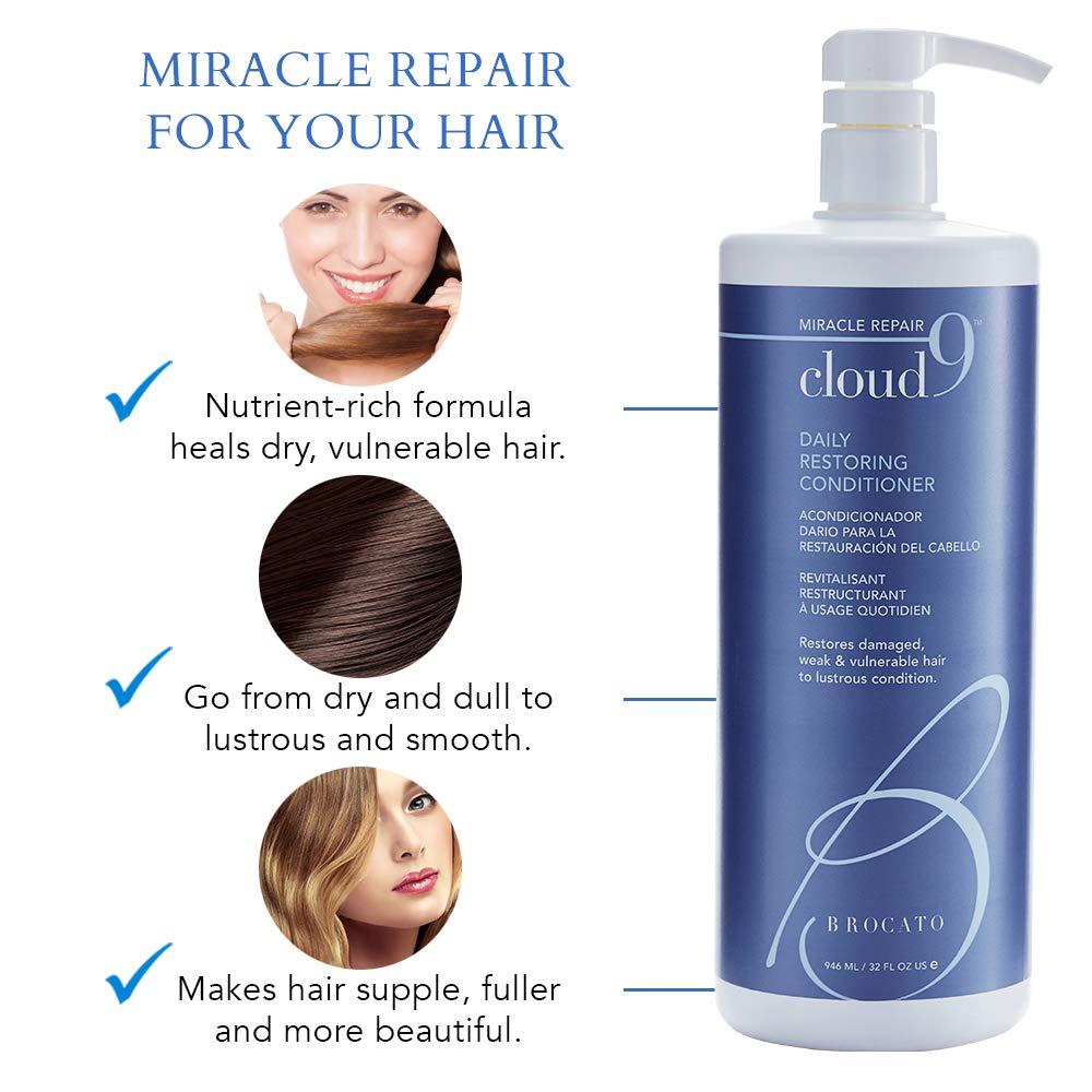 Brocato Brocato Cloud 9 Daily Restoring Conditioner, 32 Ounce, by Beautopia Hair