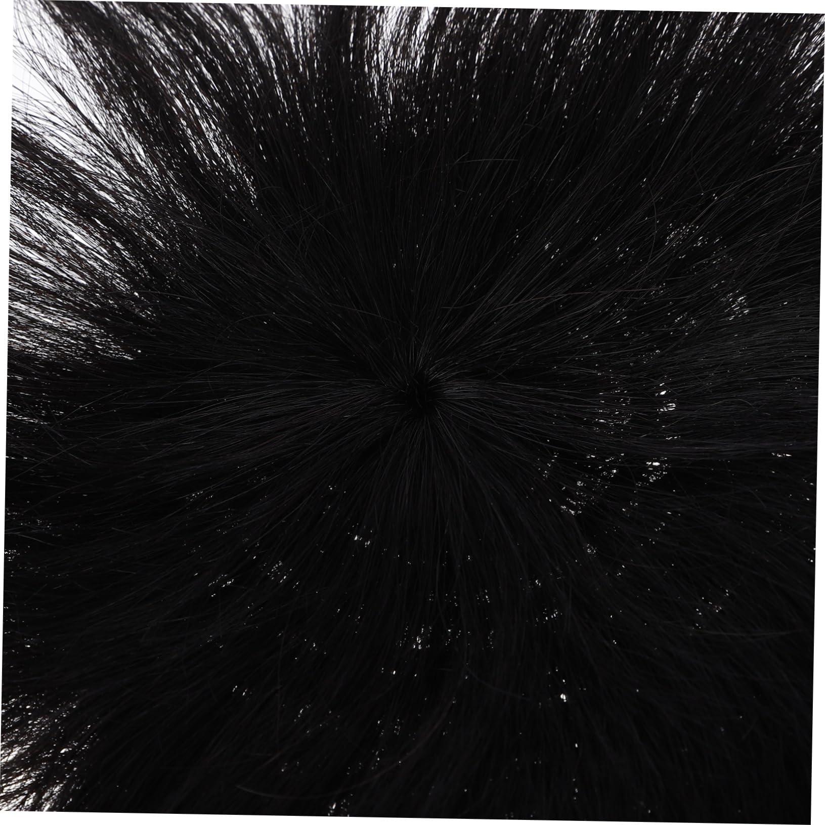 CALLARON CALLARON Black Wig Womens Headbands Mens Headband Black Mens Wig Male Hair Wigs Men Full Wig Black Male Wig Hair Replacement Wig for Daily Wear Party Womens Headbands Mens Headband Afro Wig