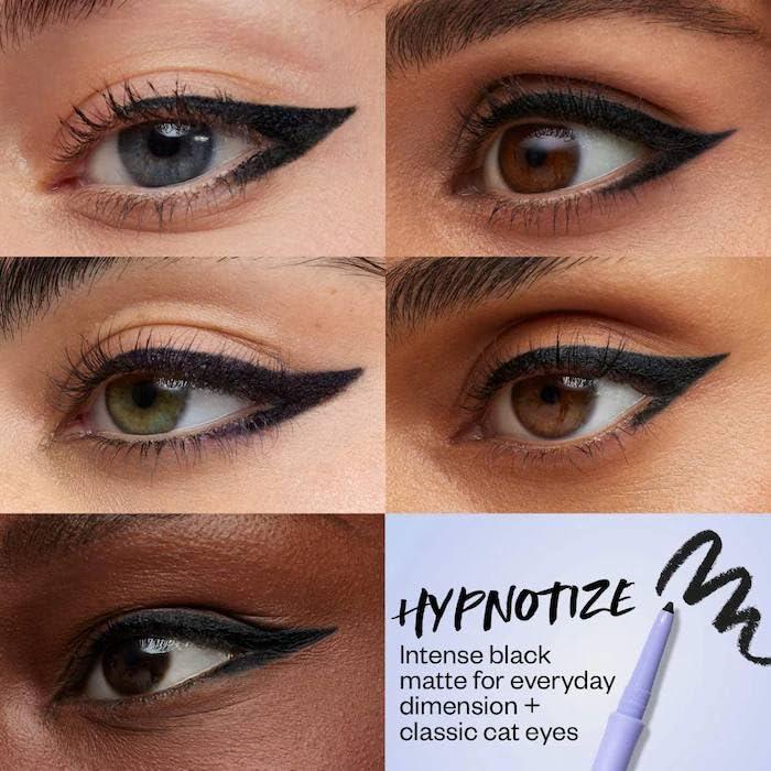 Kosas Kosas Soulgazer Intensifying Waterproof Gel Eyeliner - Hypnotize (intense black matte). Bonus Premium Korean Sheet Masque with Collagen