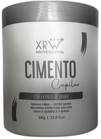 XRW PROFESSIONAL Hair Cement. With Bamboo extract, deep hair hidratation treatment. Tratamiento de hidratacion profunda para cabellos con extracto de Bambu.