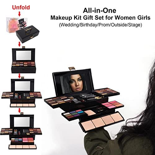 MISS ROSE M MISS ROSE M 58 Color Professional Makeup pallet, Makeup Kit for Women Full Kit, All In One Makeup Kit Set, Makeup Gift Set for women girls (331Y)