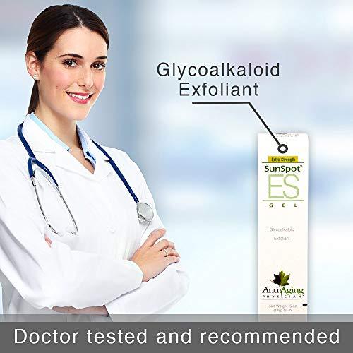 Lane Innovative Lane Innovative - SunSpot ES, Natural Exfoliating Gel, Skin Rejuvenating Ingredients, Including Aloe Vera and Tea Tree Oil (0.5 Ounce)