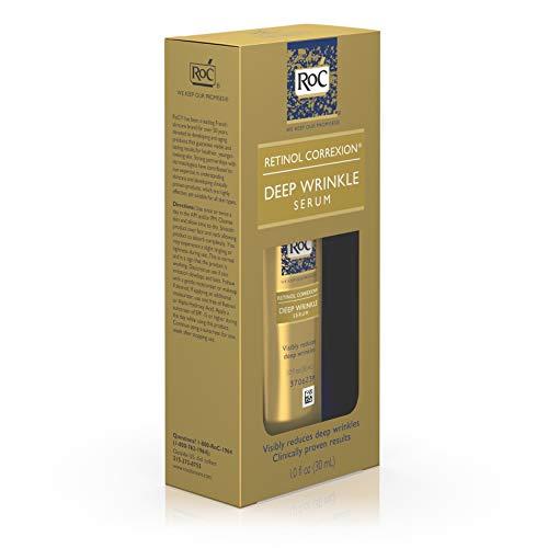 RoC RoC Retinol Correxion Deep Wrinkle Facial Serum, Anti-Wrinkle Treatment Made with Retinol, 1 fl. oz