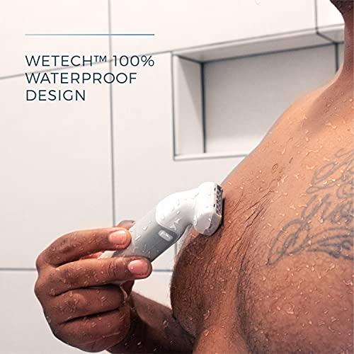 Remington Remington Wetech 100 Waterproof Body Face Grooming Kit PG6251, White/Grey, 1 Count