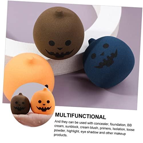 Abaodam Abaodam 3pcs Halloween Makeup Egg Face Makeup Sponge Loose Powder Puff Foundation Beauty Puff Cream to Powder Foundation Facial Powder Puffs Hydrophilic Polyurethane Girl Filler Make up