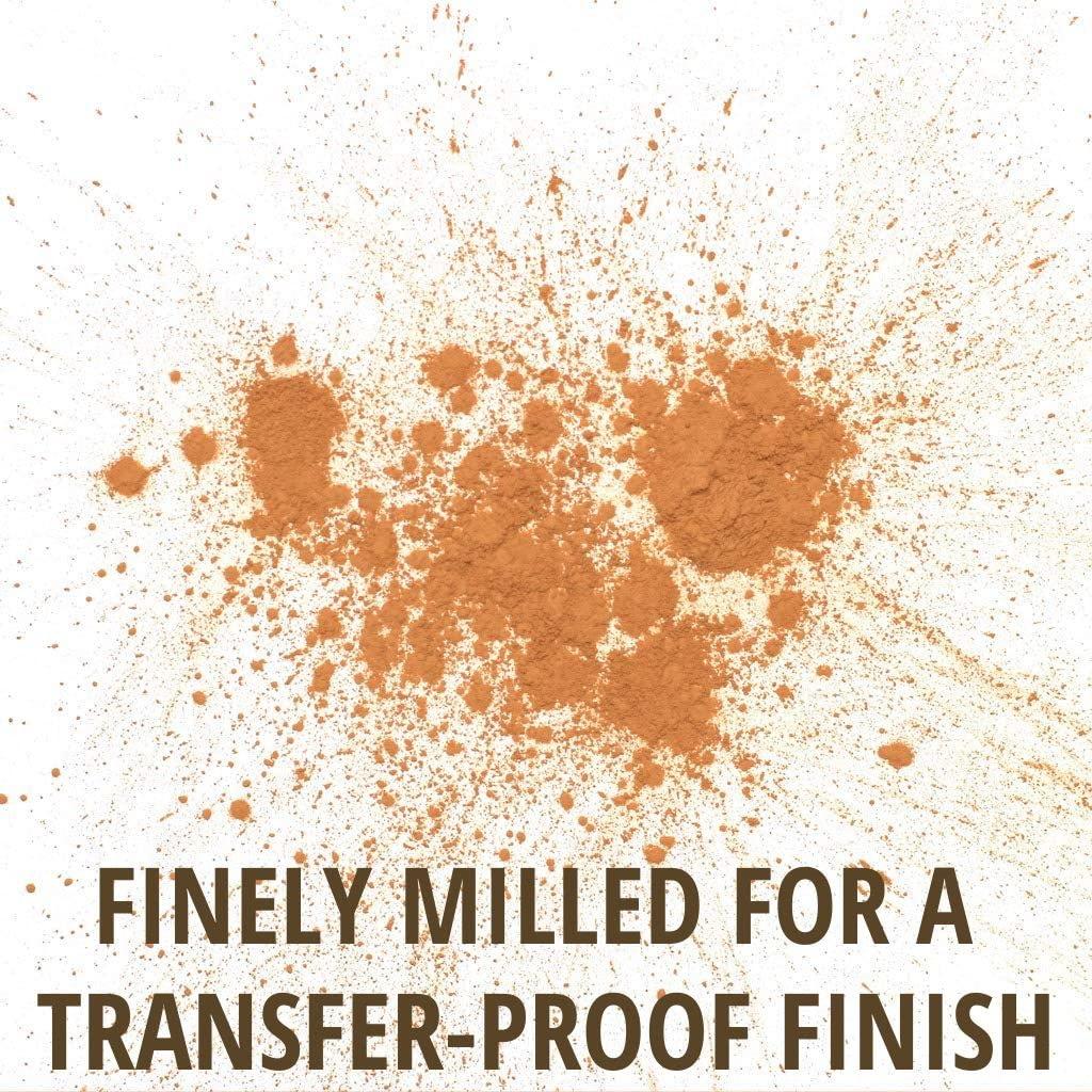 Beauty Bakerie Beauty Bakerie Flour Setting Powder for Foundation, Loose Face Powder Makeup, Perfect for Oily Skin, Long-Lasting Matte Finish, Ideal for Baking and Blurring, 0.5oz, Almond (Chestnut)