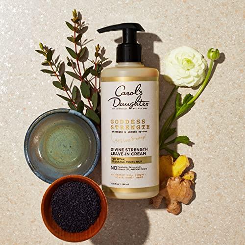 Carol's Daughter Carol\'s Daughter X Coco Gauff Goddess Strong Bundle: Hair Care Kit with Shampoo, Conditioner, Leave-In Treatment and Scalp Oil, 4 Items