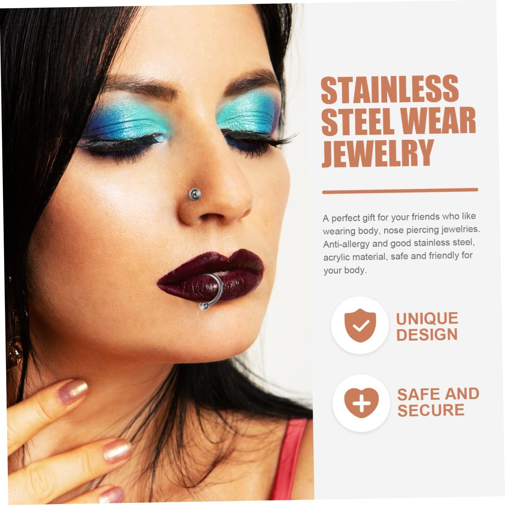 STROWBERRY STROWBERRY Elastic Hair Rubber Band Cotton Strechable Hair Ties For Women and Girls (Black, Pack of 100 Pcs)