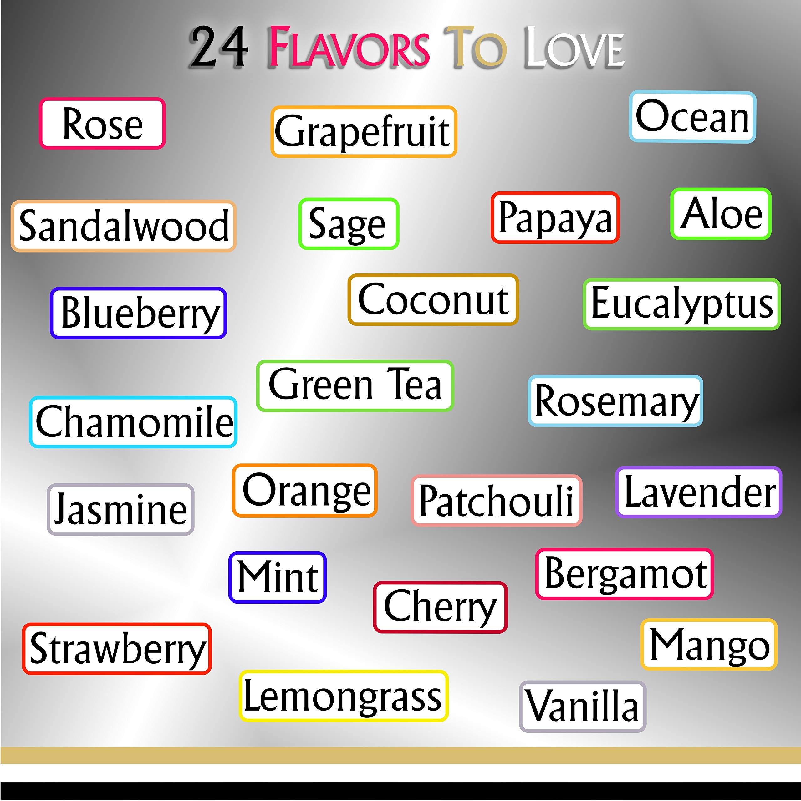 Purelis Valentines Day Bath Bombs Gift Set for Women and Men. 24 Luxury Bath Bombs Individually Wrapped Bulk Moisturizing Organic Bath Bombs for Women, Men Kids! Best Bath Bomb Set for Teens! Gifts for Him