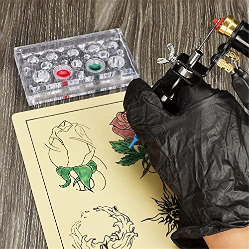 SMax Professional Tattoo Machine Kit Tattoo Power Supply Rotary Pen with Needles for Permanent Makeup Eyebrow Microblading for Beginner Artist