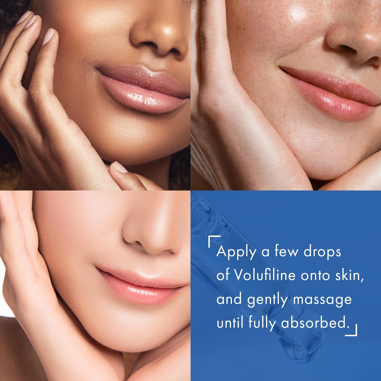 TOSOWOONG TOSOWOONG Volufiline Serum, 100% France Sederma Volufiline Concentrate for Plumping, Skin firming, Boost and Glass skin, glow Skincare for Face, lip and body, 11ml 0.37 fl. oz.