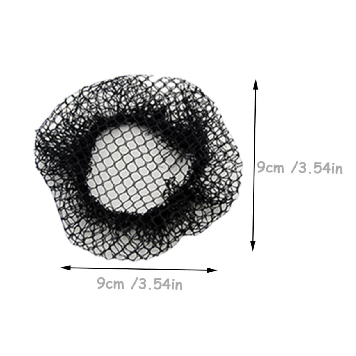 HAKIDZEL HAKIDZEL 20pcs Hair Net Set Kids Ponytail Ring Holder Elastic Mesh Bun Invisible Hair Net Long Hair Cap Hair Bun Holder Invisible Hairnet Bun Net Bun Cover Purse Seine Child Elasticity Lace