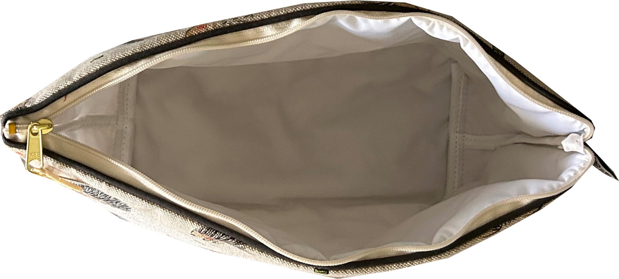 Vagabond Vagabond Bags Ltd Soft Bag with Zip Closure, Natural