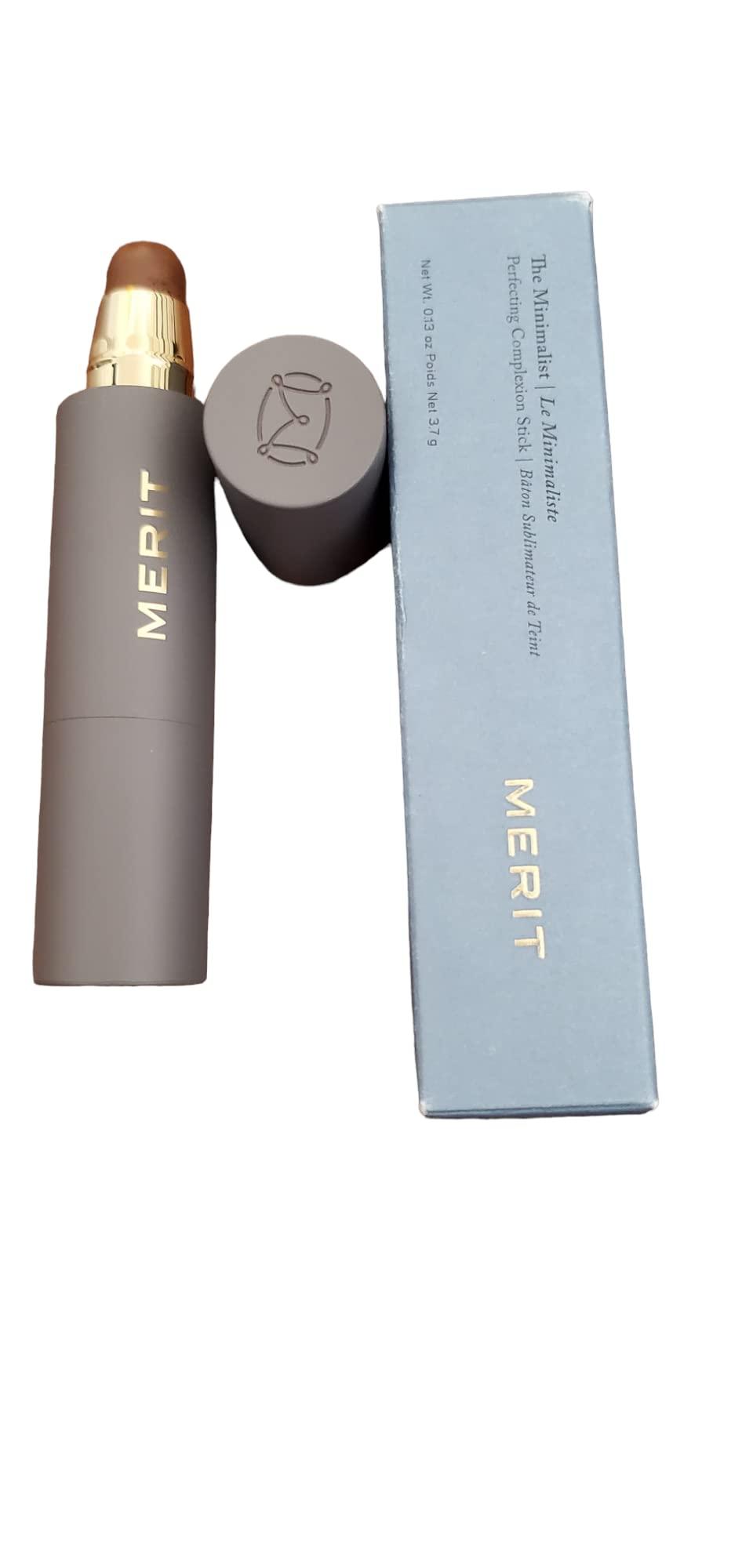 Merit MERIT The Minimalist Perfecting Complexion Foundation and Concealer Stick Cacao 0.13 OZ Cacao