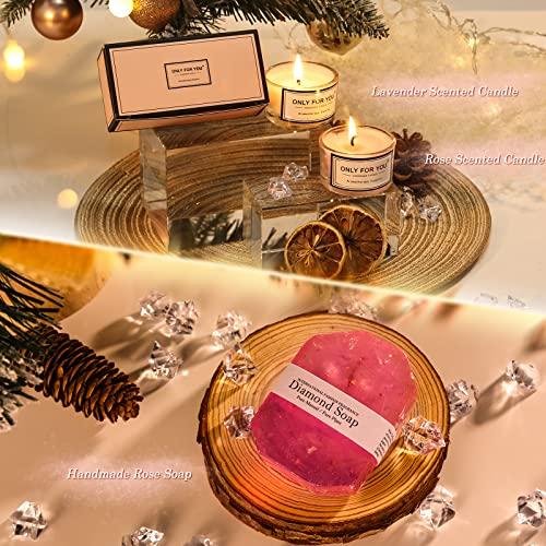 AIMUCT Get Well Soon Gifts for Women 12 Pcs Care Package Gift Box Thinking of You Basket for Her Feel Better after Surgery Spa Gift Set for Female Friends Sister Birthday Gifts for Women Who Have Everything