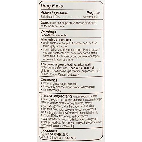 Phisoderm Phisoderm Anti-Blemish Body Wash for Acne, 10 fl oz Bottle (Pack of 2)