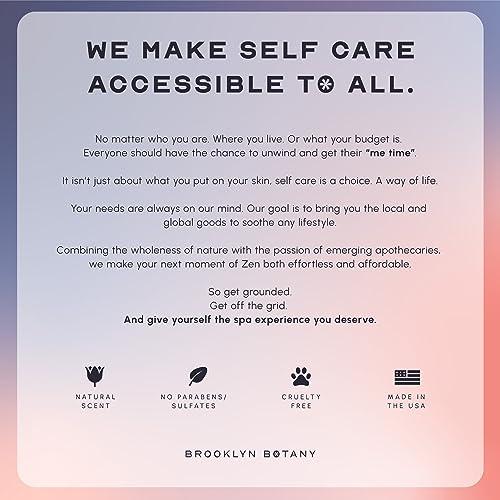 Brooklyn Botany Brooklyn Botany Brown Sugar Body Scrub - Moisturizing and Exfoliating Body, Face, Hand, Foot Scrub - Fights Acne, Fine Lines & Wrinkles, Great Gifts For Women & Men - 10 oz