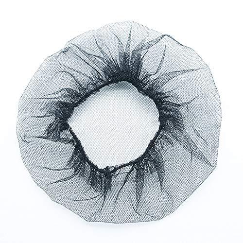 MOIKY Hair Nets,Reusable Hairnets - Food Service/Work Long Hair/Sleep/Nurses,MOIKY Kitchen Beauty Home Elastic Mesh Hair Head Cover Net(5 pcs,Black)