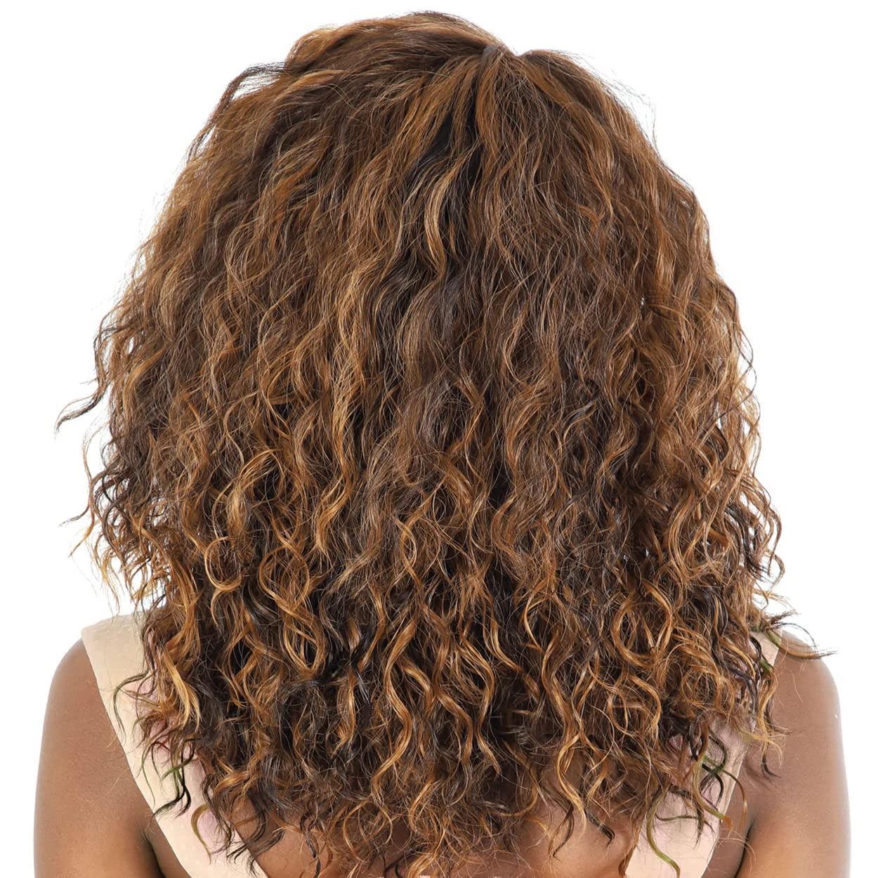 Motown Tress Motown Tress Deep Part Swiss Lace Front Wig â€“ LSDP-Fara - 1B