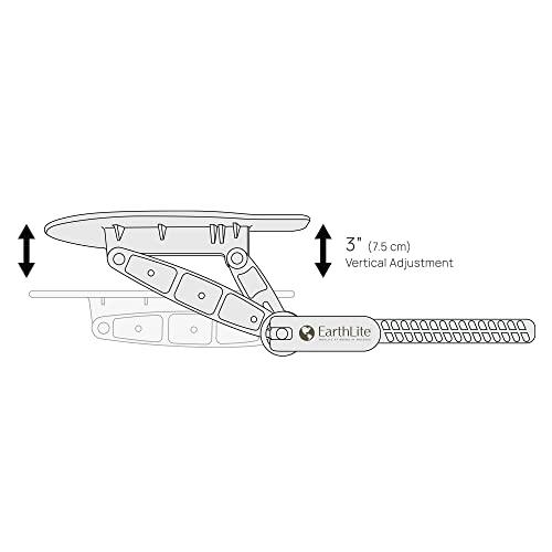 EarthLite EARTHLITE Massage Table Face Cradle Deluxe Adjustable - Durable, Fully Adjustable Headrest Platform for Massage Chairs & Tables