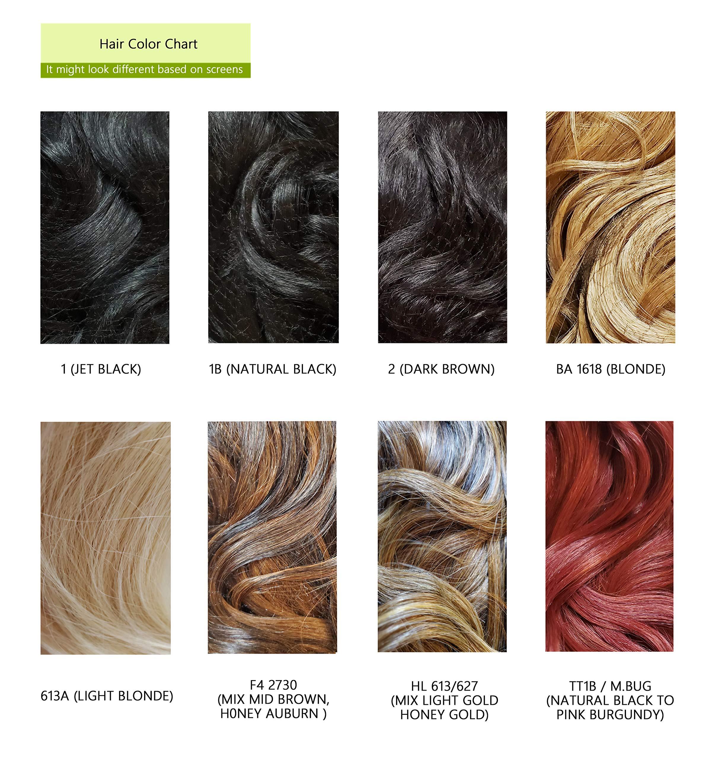 BOBBI BOSS BOBBI BOSS Long Curly Premium Synthetic Bang Wig ELODIE, Elegant Silky Natural Wavy Hair, Air Bangs, Natural Looking Heat Resistant Hair Replacement Wig for Party Cosplay (1B / Natural Black)