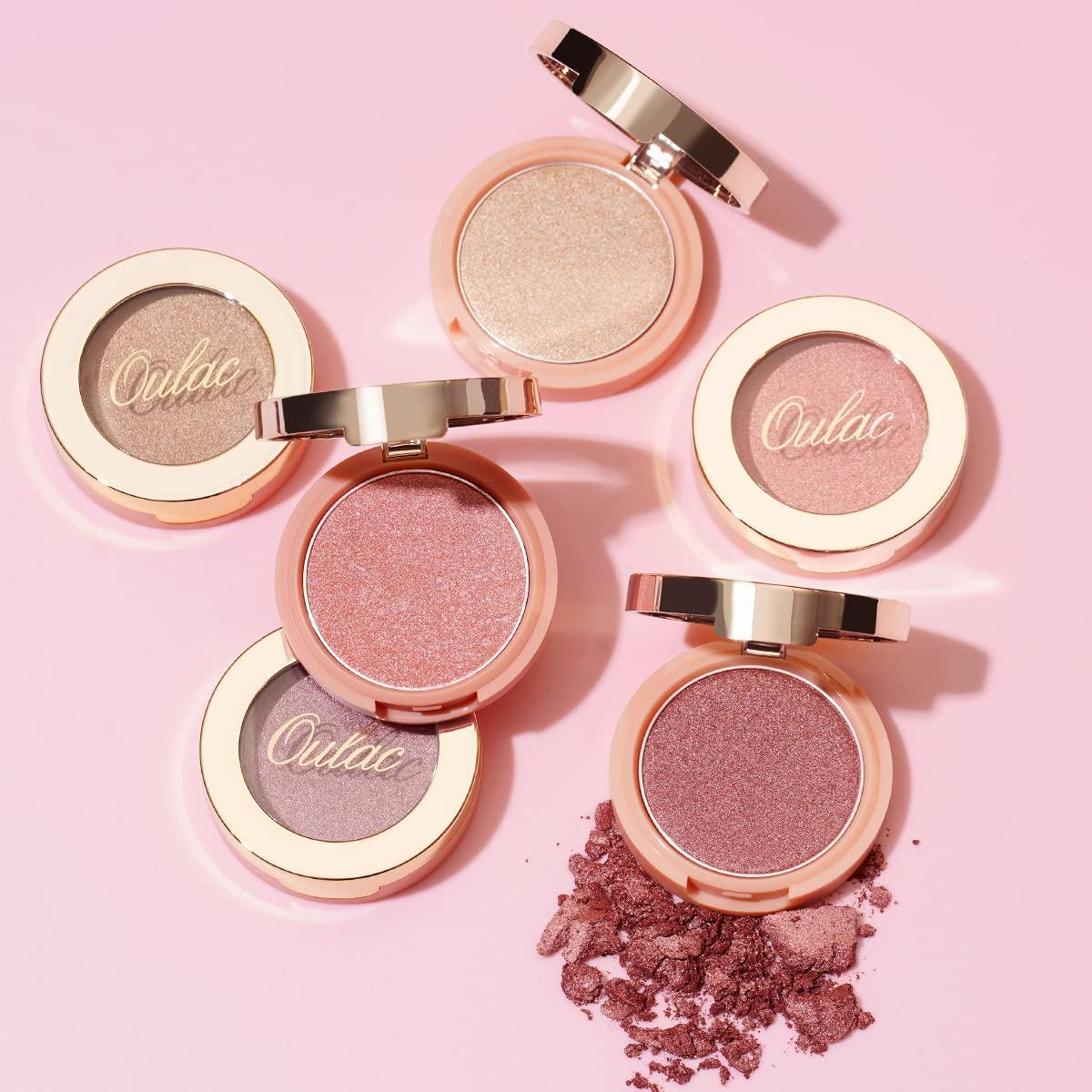 Oulac Oulac Peach Blush Makeup Fair Skin| Pigmented Powery Blush Korean Style| Natural Radiant Look| Blendable & Buildable Blush Light Skin| Vegan Cruelty-Free| 4.8g 16 Summer Time