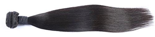 Quercy Quercy Hair® 1 Pack Raw Virgin Remy Silky Straight Weave Style Peruvian Best Human Hair Weave 8inch