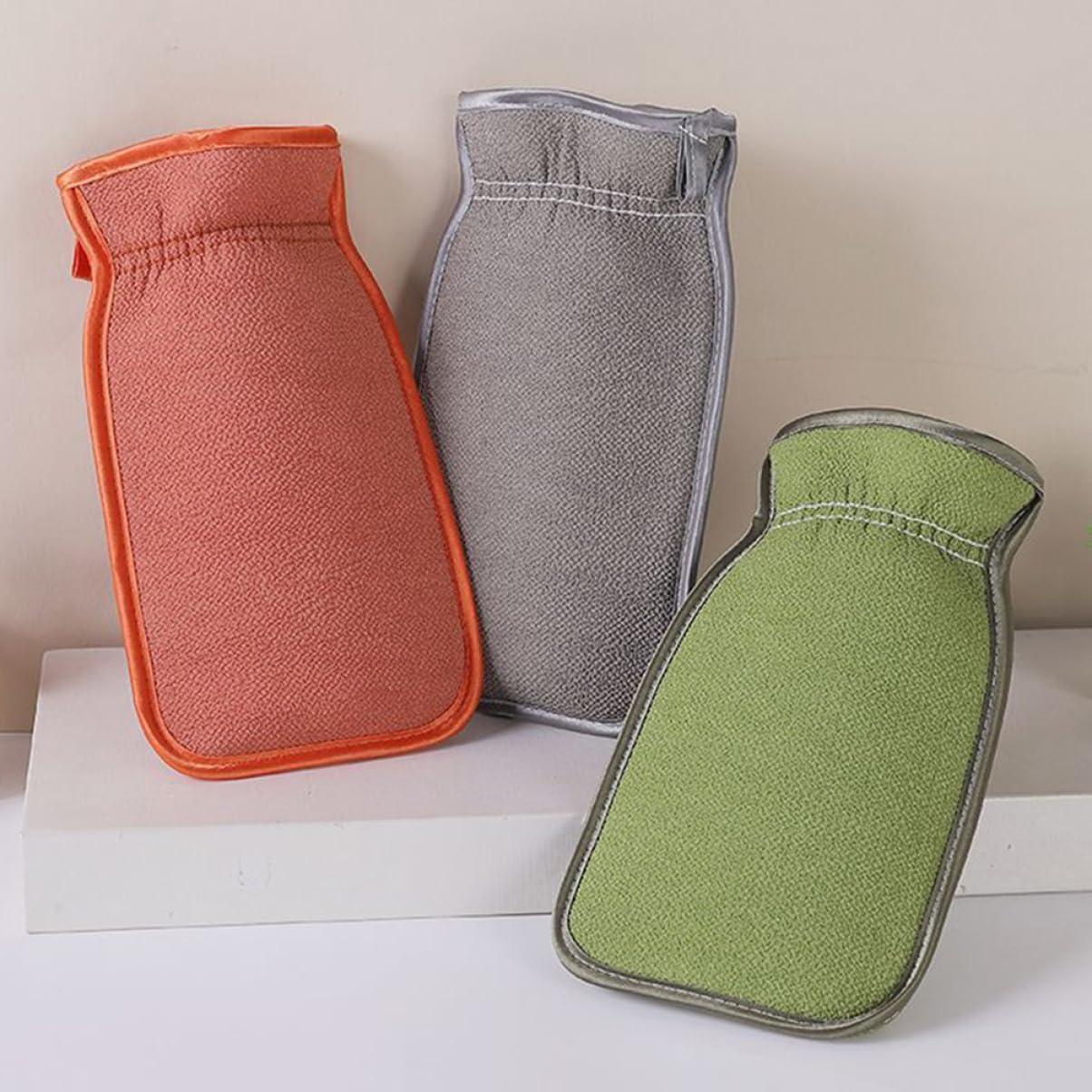 NOLITOY NOLITOY 3 Pcs Scrub Gloves Bath Mitts Shower Bath Gloves Body Scrubber Gloves Exfoliating Gloves Dead Skin Body Exfoliating Mitt Bath Mitt Loofah Body Wash Exfoliating Bath Scrubber Rayon