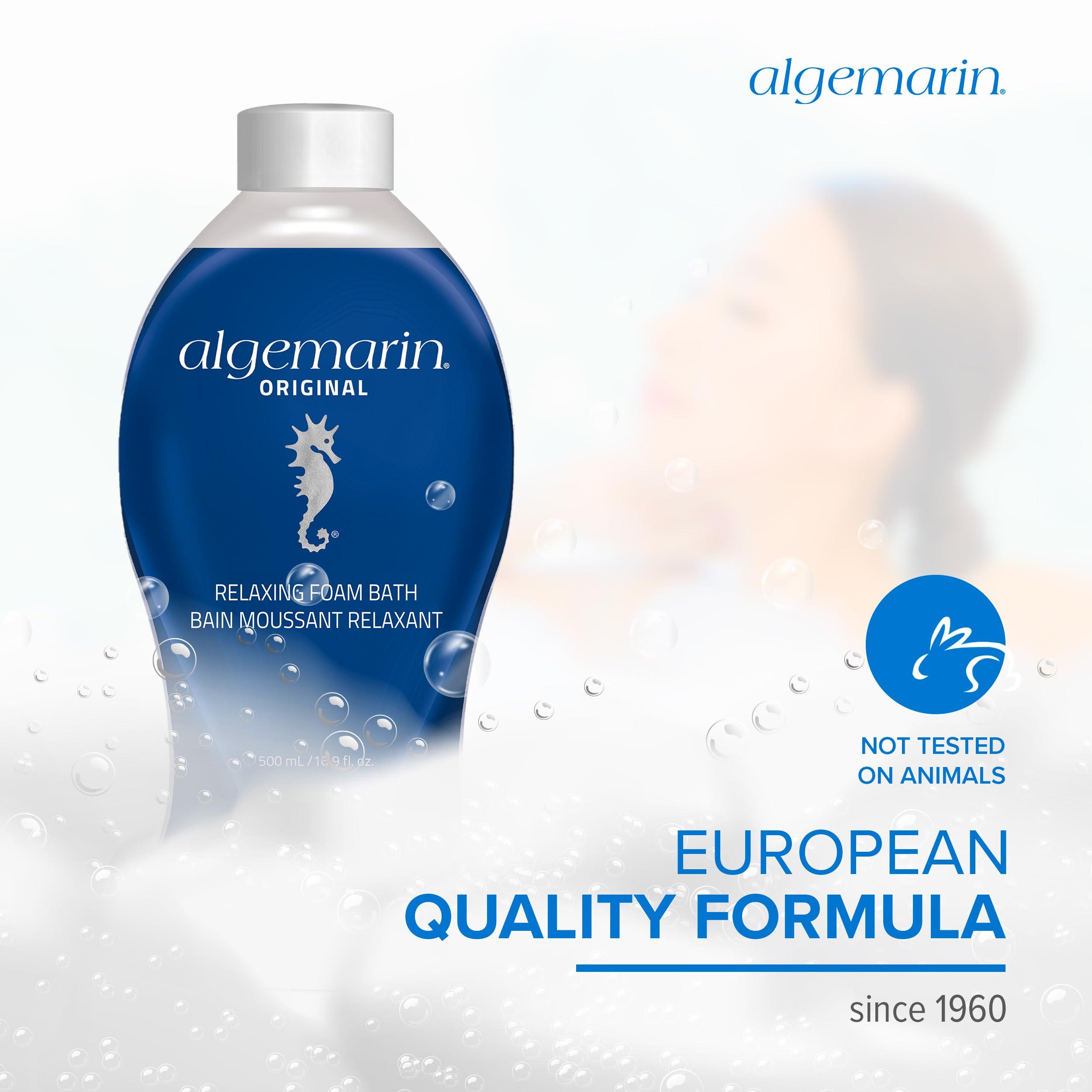 Algemarin Algemarin Original Scent Foam Bath European Sea Algae Aromatherapy (2-Pack, 500 ml)