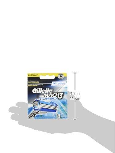 Gillette Gillette Mach3 Turbo Razor Blades for Men