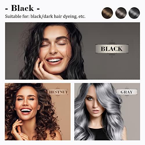 OETUIOW Eyebrow Pencil Eyebrow Microblading Pen - Eye Makeup Eyebrow Pen Micro 4 Point Brow Pen Lift & Snatch Eyebrow Microblading Pen Long-Lasting Waterproof Natural Eyebrow Hair (Black)