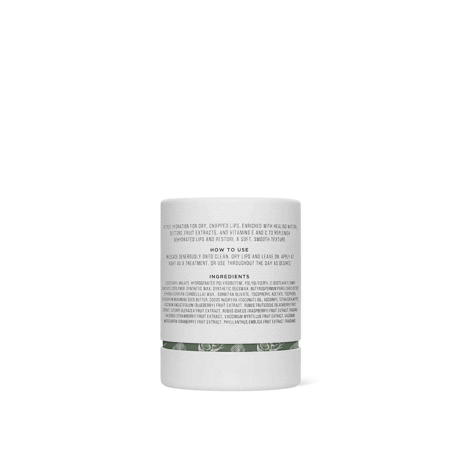 Pestle & Mortar CHUMMI LIP MASK - skincare for your lips - Luxurious overnight lip treatment in coconut, berry, and vanilla, blended with lip-softening plant butters and exfoliating berry extracts. (20g, Coconut)