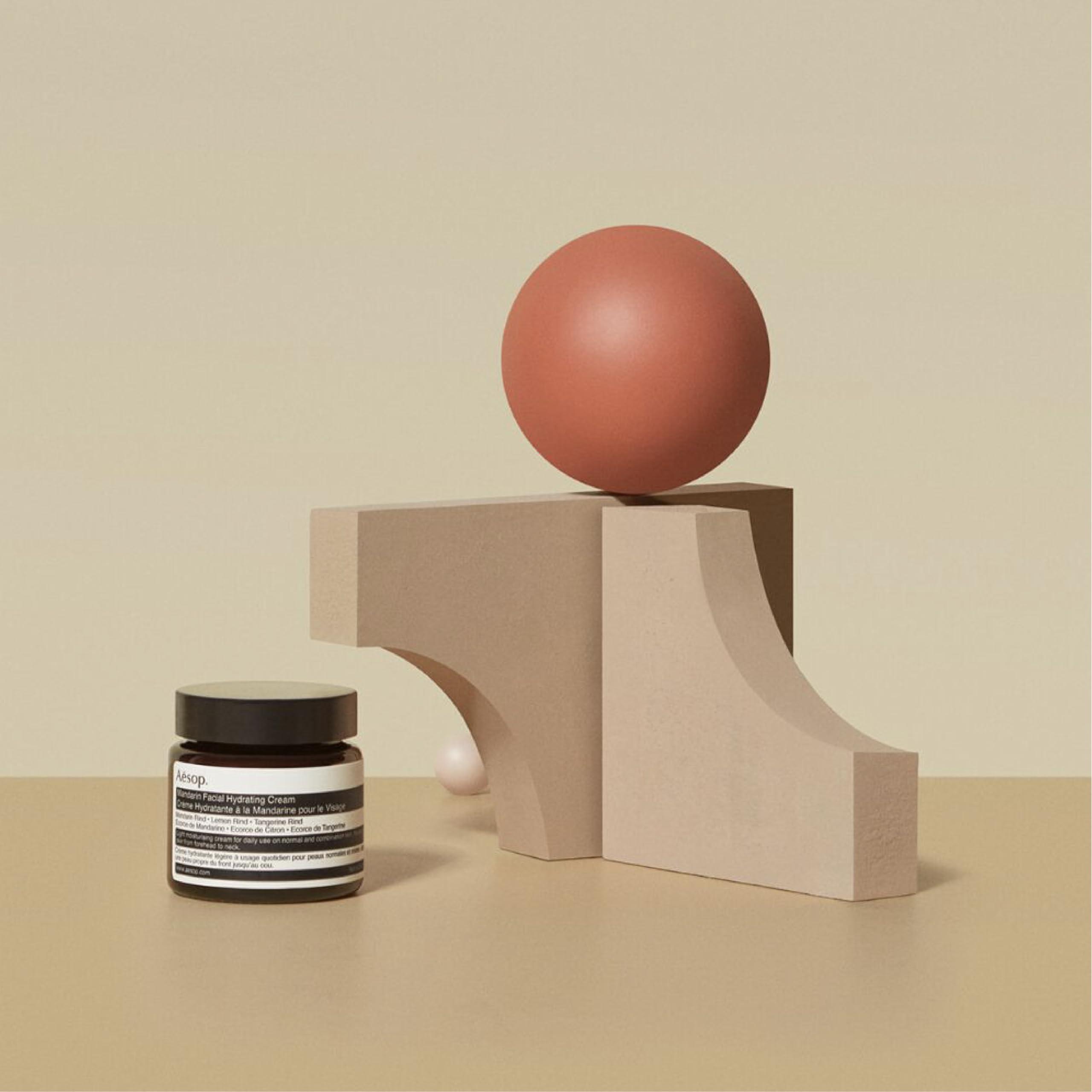 Aesop Aesop Mandarin Facial Hydrating Cream | Cools, Tones, and Balances Normal And Combination Skin | Mandarin Rind, Lemon Rind, Tangerine Rind | 2.1 oz / 60 mL