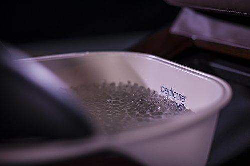 Continuum Pedicure CONTINUUM PediCute Portable Foot Spa - Eco-Friendly & Mobile Foot Bath that works like a Full Size Pedicure Spa (No Plumbing Needed)