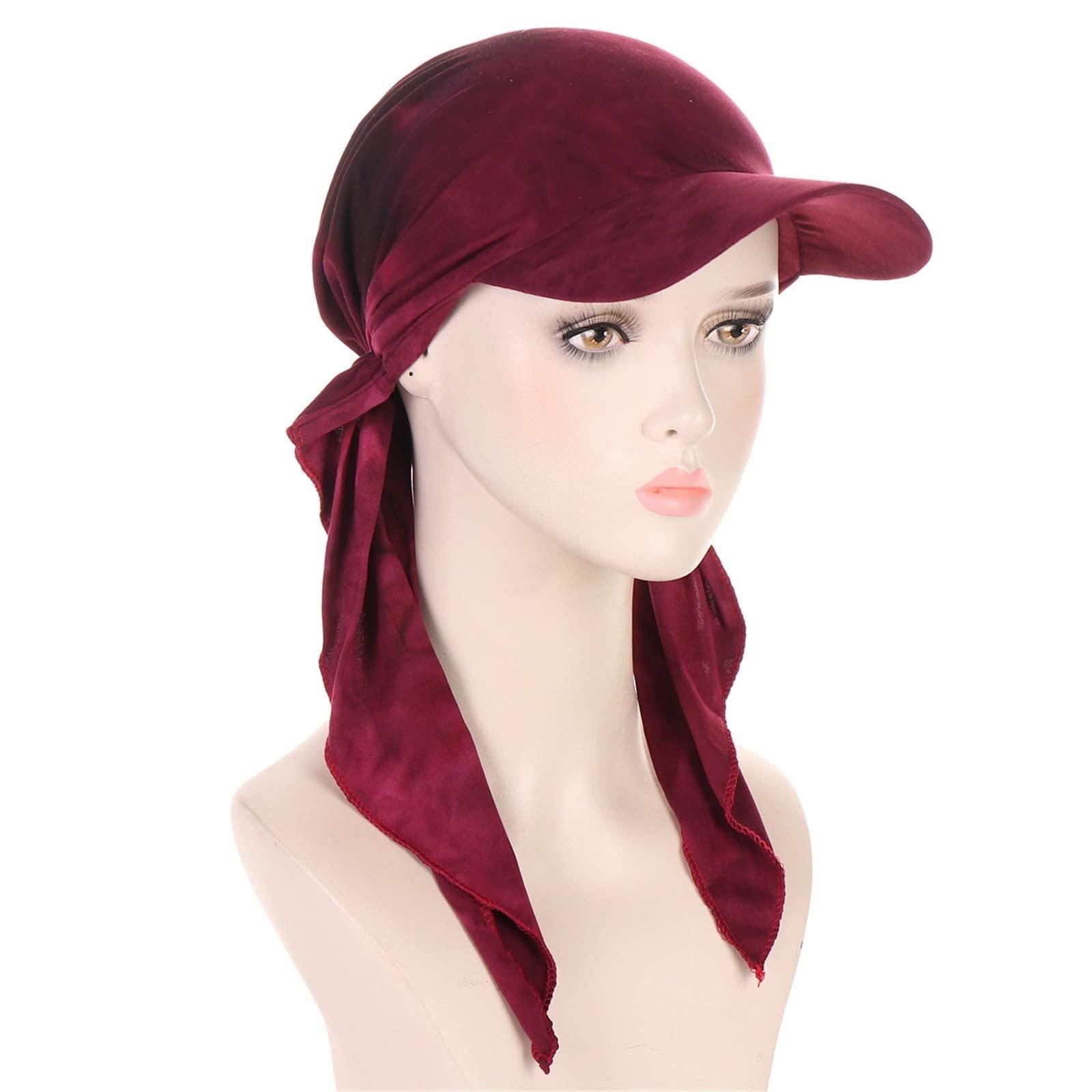 Generic Durags Doo Rag Dew Rags for Men Durags Headwear Hat Headwraps for Men Women Headwear Head Scarf (Hot Pink, One Size)