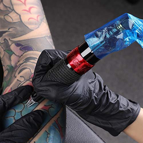 STIGMA STIGMA Rotary Tattoo Machine Pen Tattoo Gun with Japan Motor Ultra High Speed Rotation RCA Connected for Tattoo Artist Black EM122-1