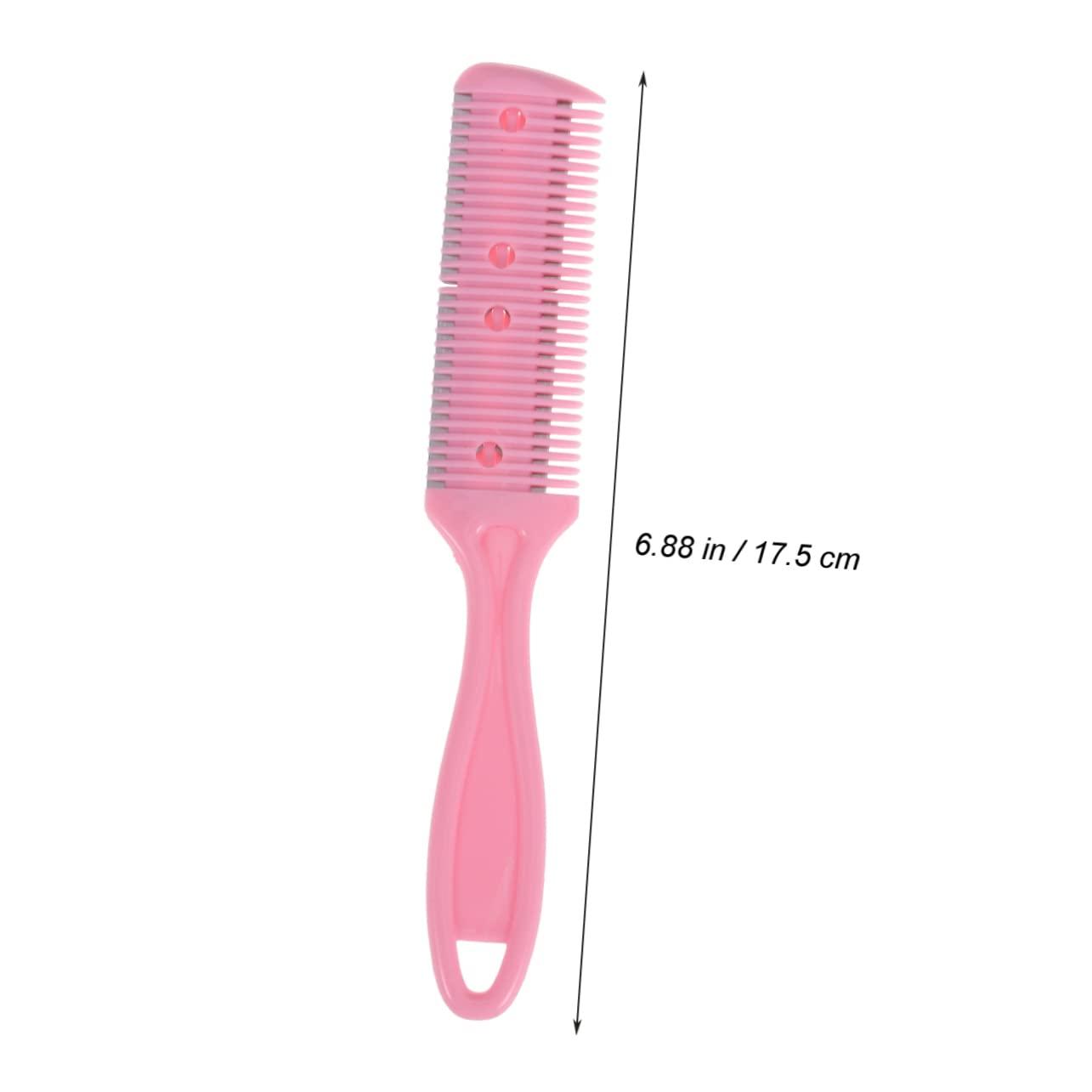 FRCOLOR FRCOLOR Stainless Steel Hair Cutting Comb Double-sided Haircut Scissors Hair Trimmer