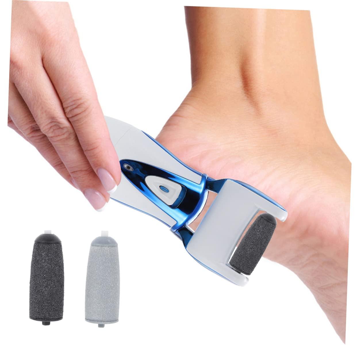 FRCOLOR FRCOLOR 6pcs Foot Grinder Replacement Head Foot Remover Electric Foot Scrubber Dead Skin Remover Foot Grinder Refills Machine Repair Removal Cuticle Walker Foot File Rollers Plastic