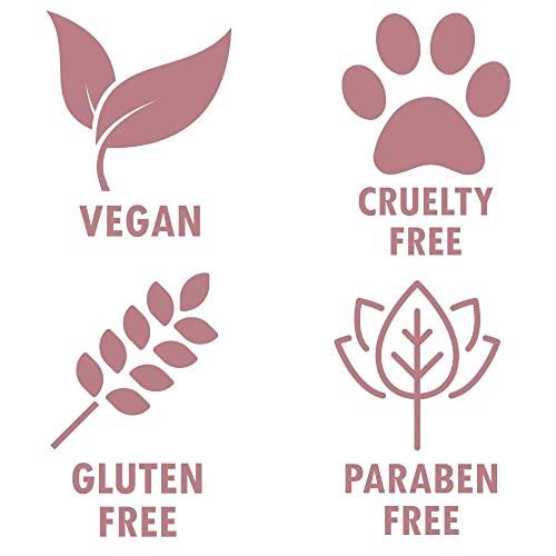 Chella Chella Good Drama Vegan Mascara and Eyebrow Pencil Bundle, Luscious Light Brown