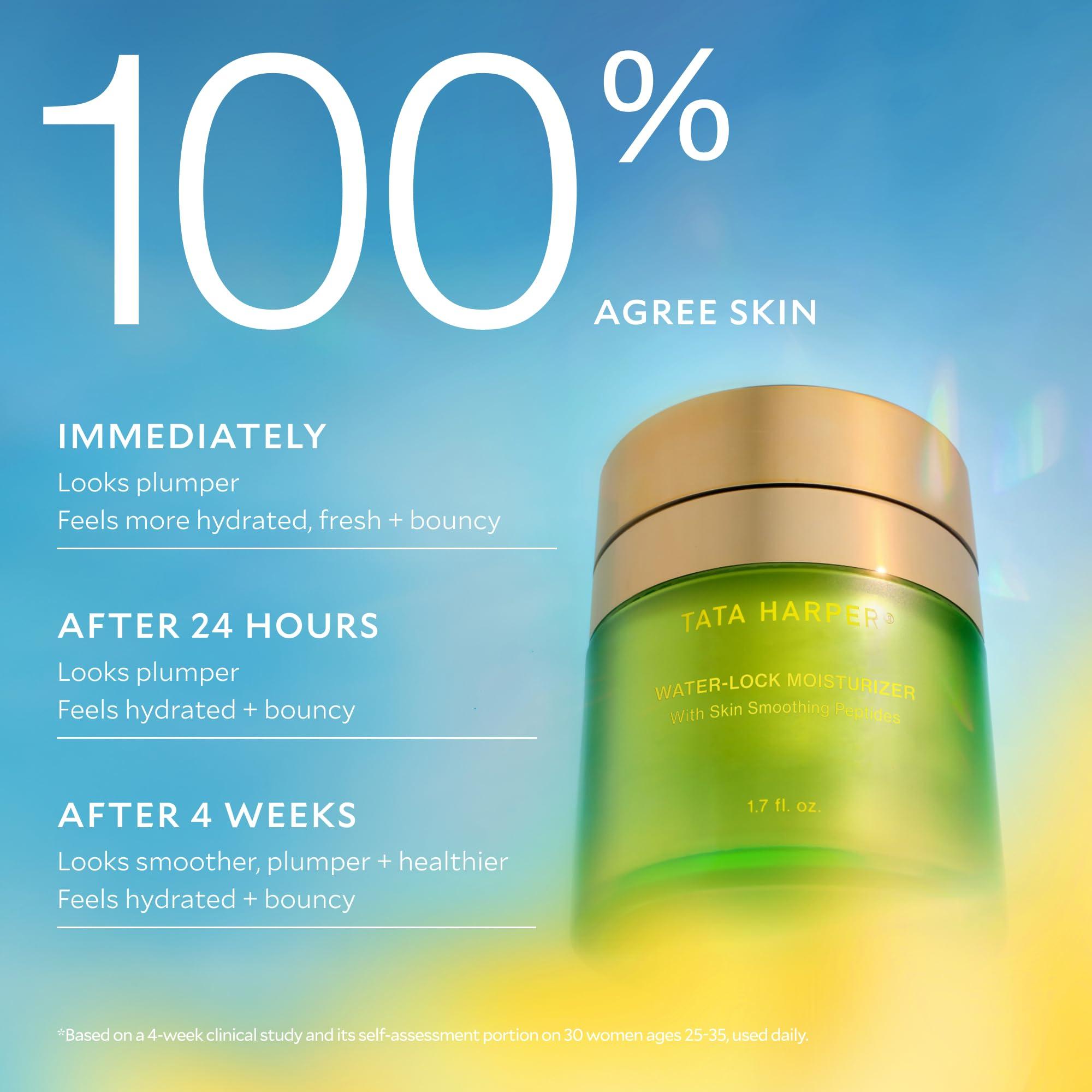 Tata Harper Tata Harper Water-Lock Moisturizer, Lightweight Gel Cream, Lightweight Moisturizer for Instantly Smooth Skin, Natural Skincare, Natural Face Cream, 50ml Refill Pod