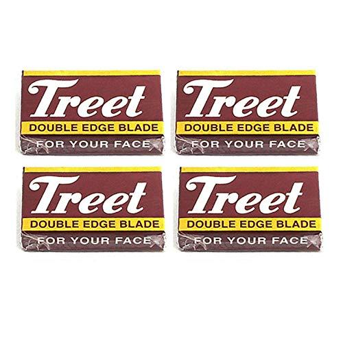 AAProTools AAProTools Treet Carbon Steel Double Edge Razor Blades, 40 blades (4x10)