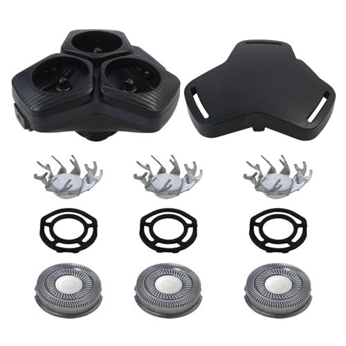 ATIODYUUK ATIODYUUK Upgraded SH71/50 Black Complete Replacement Shaver Head For Philips Norelco Series 7000 and 5000-S5531S5532 S5533 S5535 S5536