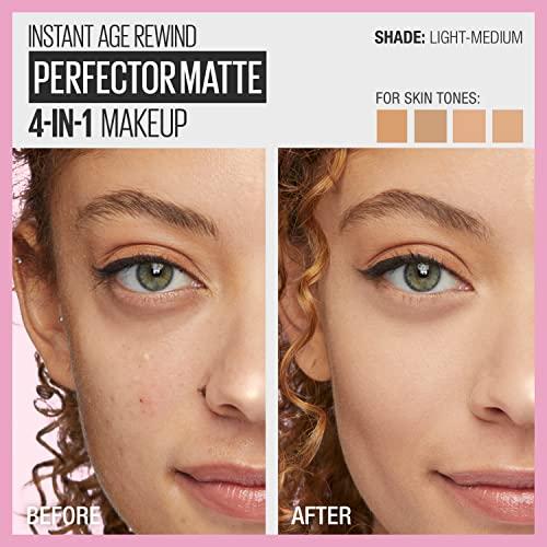 Maybelline New York Maybelline New York Instant Age Rewind Instant Perfector 4-In-1 Matte Makeup, 02 Light/Medium, 1 Count