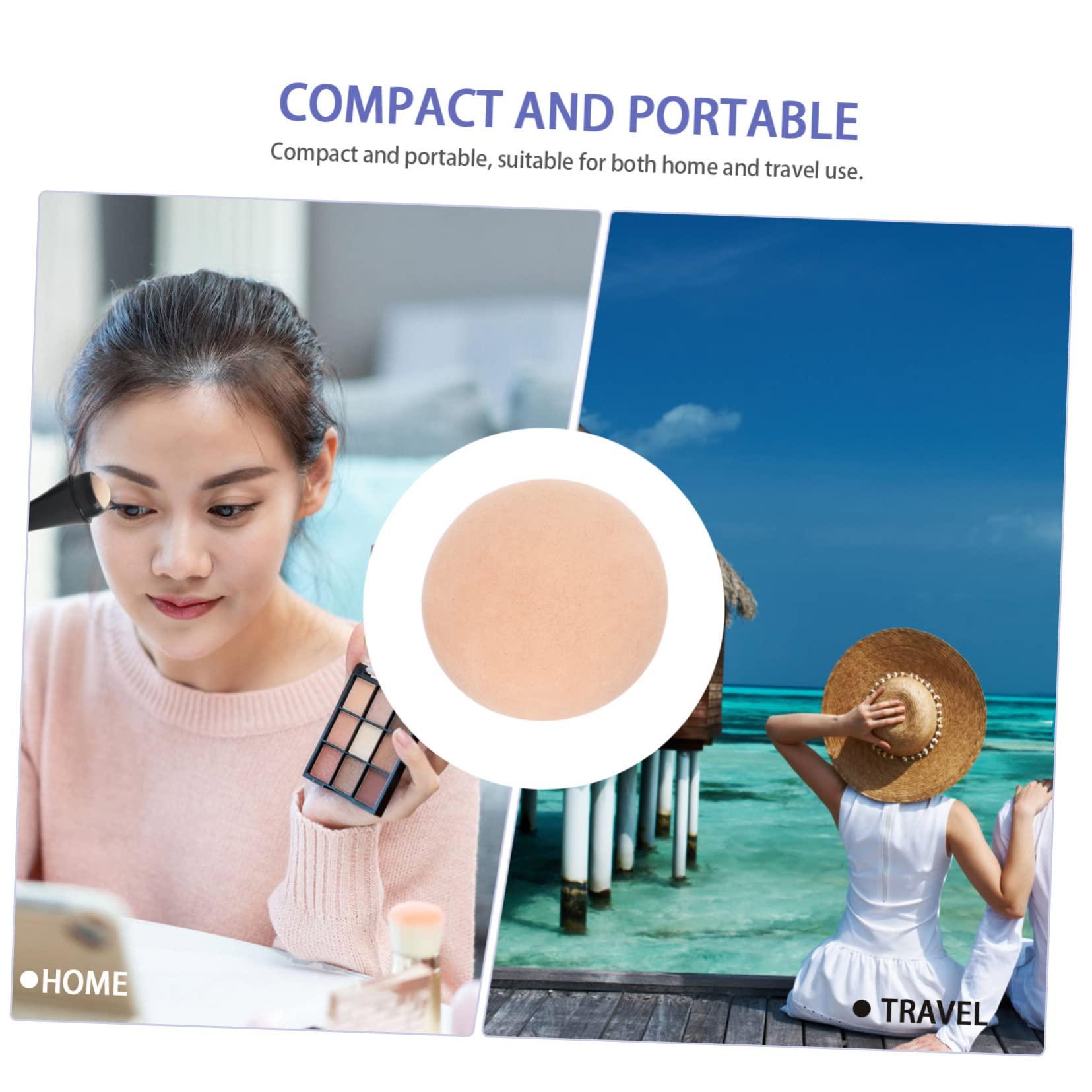 FOMIYES FOMIYES 4pcs Volcanic Removing Ball Facial Rollers Face Tools for Skincare Beauty Tools Facial Oil Remover Oily Skin Oil Control Roller Reliable Oil Absorbing Ball Beige