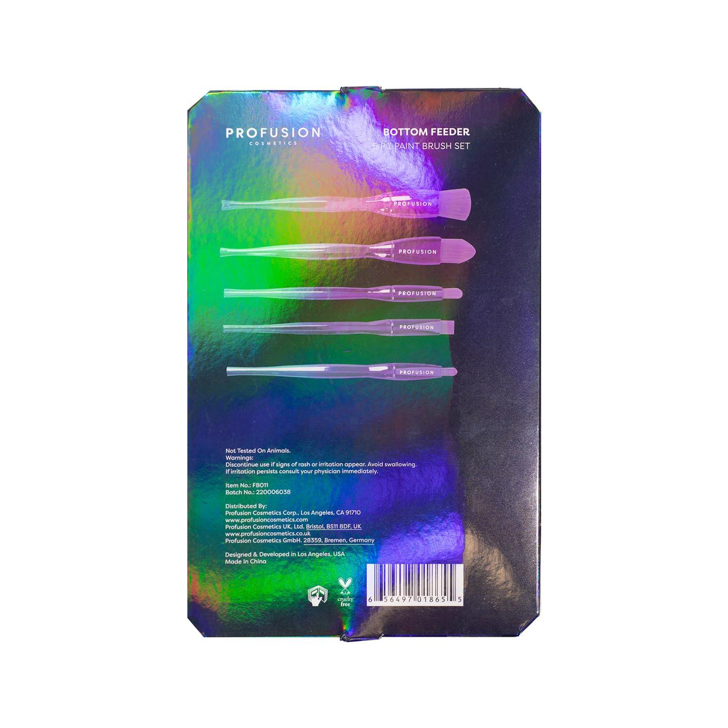 Profusion Cosmetics Profusion Cosmetics Sea Witch Eye and Face Brush Set is Your Key to Mesmerizing Looks, Exploring Beauty Improvement, and Flawless Look for Stunning Makeup